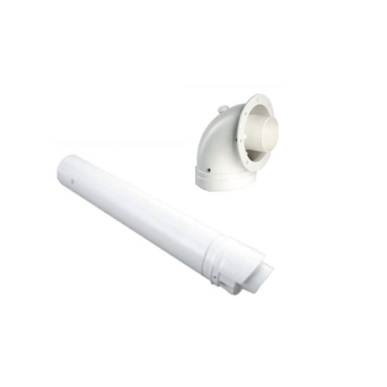 Kit evacuare complet 60/100(cot+prelungire)
